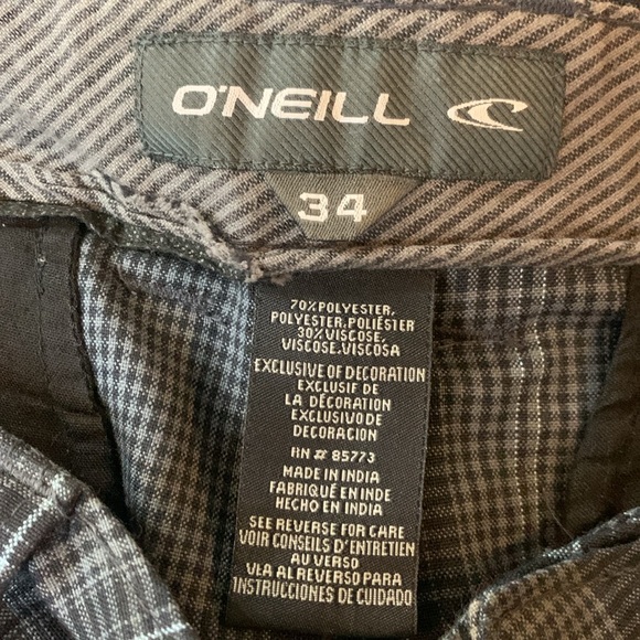 O’NEILL Plaid Shorts Size 34 - Picture 3 of 4